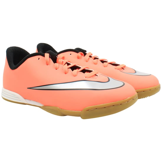 Nike Mercurial Vortex II IC Kinder Fußballschuhe Orange - Image 2