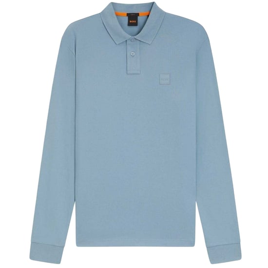 Boss - "Passerby" Poloshirt für Herren, Langärmlig (Hellblau) - Image 2