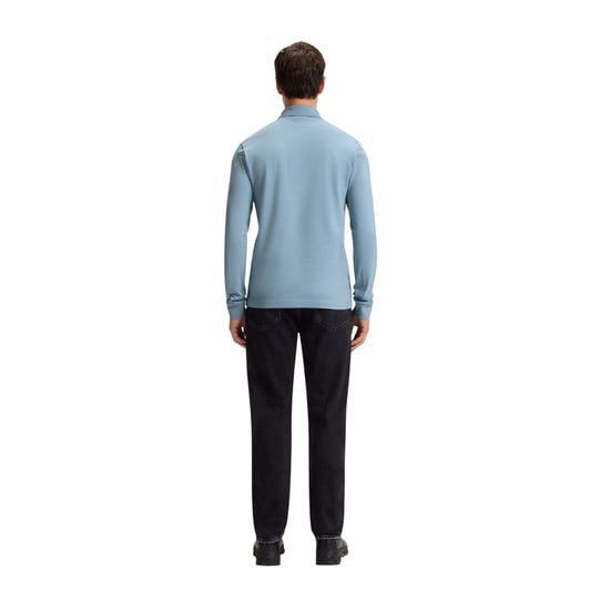 Boss - "Passerby" Poloshirt für Herren, Langärmlig (Hellblau) - Image 3