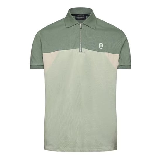 C.P. Company - Poloshirt für Herren, mit halbem Reißverschluss, Regulär (Helles Oliv) - Image 2