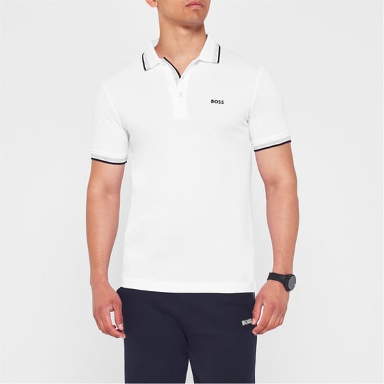 Boss - "Paddy" Poloshirt für Herren (Naturweiß) - Image 2