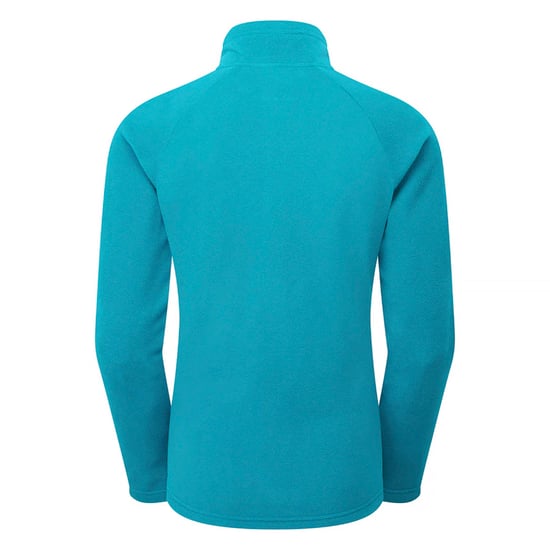Damen Fleece-Pullover mit halbem Reißverschluss und warmem Kragen für Outdoor-Wanderungen - Image 2