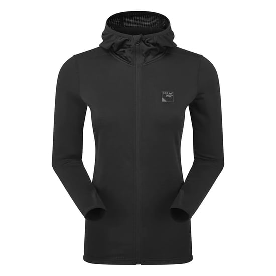 Damen Soft-Fleece Vollzip-Hoodie mit Daumen-Schlaufen für Winterwanderungen - Image 1