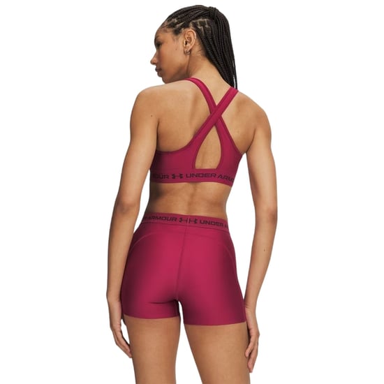 Under Armour - Sport-BH für Damen, Mittlere Belastung (Rotwein) - Image 2