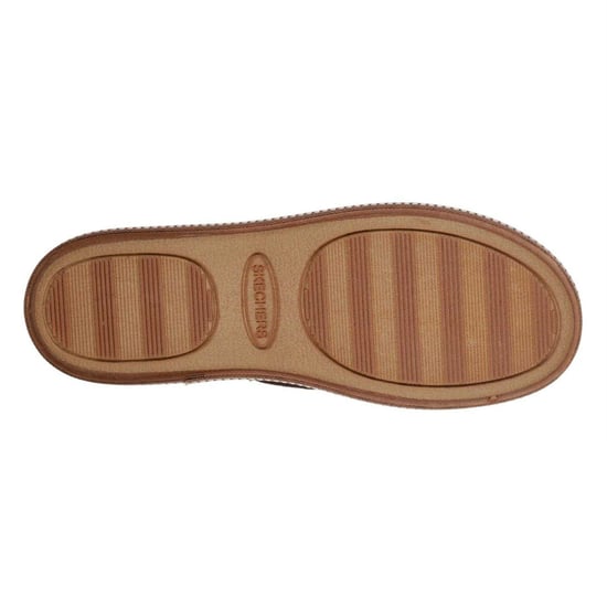 Skechers - "Cozy" Mokassin-Hausschuhe für Damen, Wildlederimitat, Flach (Kastanie) - Image 4
