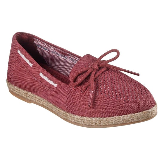 Skechers - Sandalen für Damen, Jute, Flach (Dunkelrosa) - Image 5