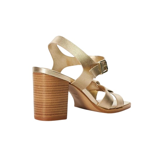 Dune London - "Jessia" Sandalen für Damen, Leder (Gold) - Image 2