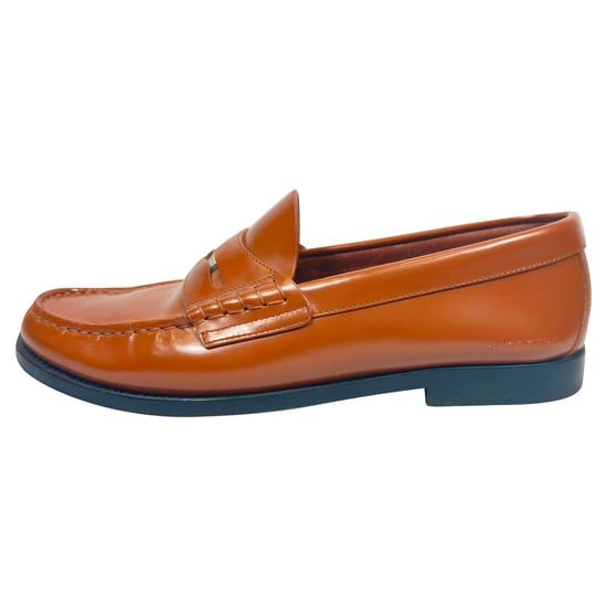Burberry Rupert Slipper aus braunem Leder - Image 5