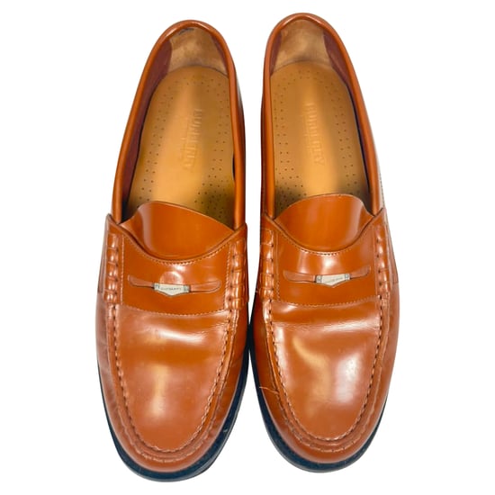 Burberry Rupert Slipper aus braunem Leder - Image 6