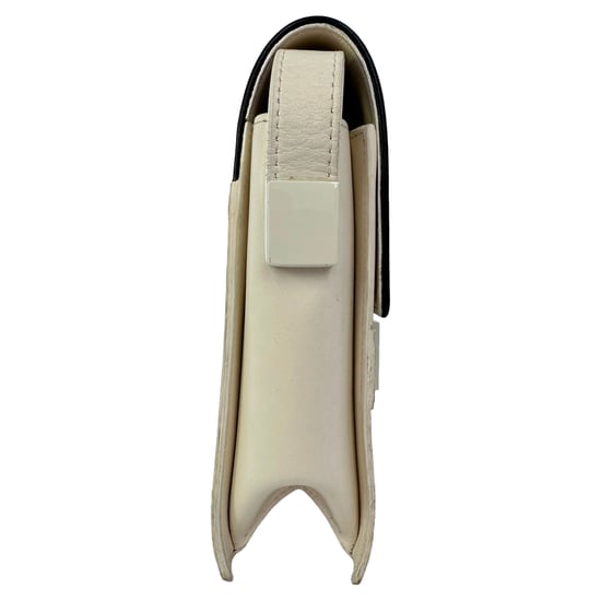 Delvaux Madame PM Umhängetasche aus weißem Leder - Image 2