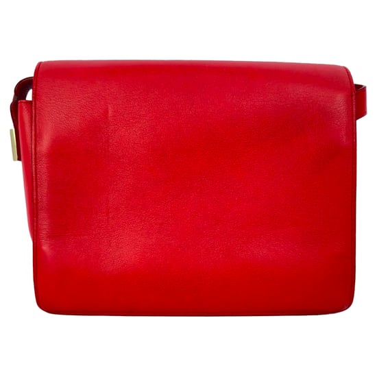 Delvaux Mini Madame Umhängetasche aus rotem Leder - Image 3
