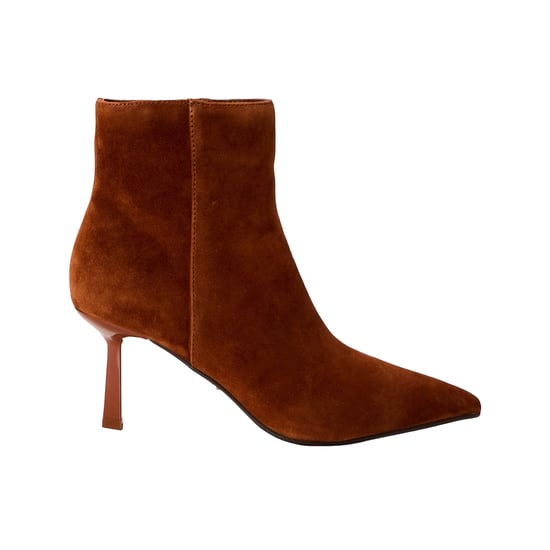 Steve Madden - "Sabine" Stiefeletten für Damen, Wildleder, Kitten Heel (Cognacfarbe) - Image 1