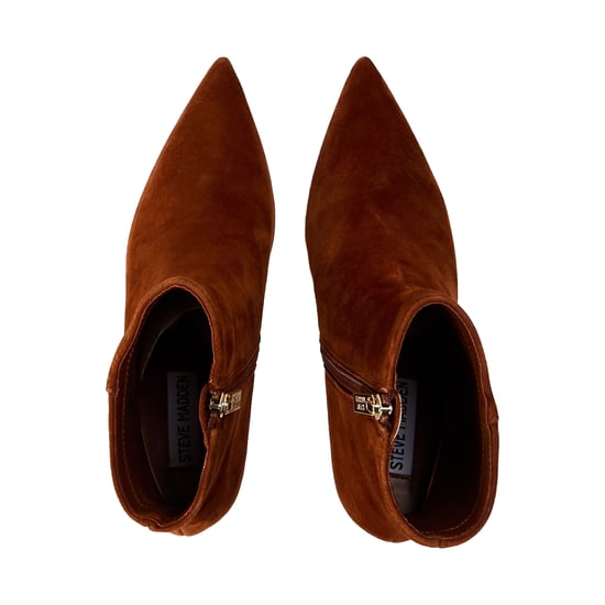 Steve Madden - "Sabine" Stiefeletten für Damen, Wildleder, Kitten Heel (Cognacfarbe) - Image 3
