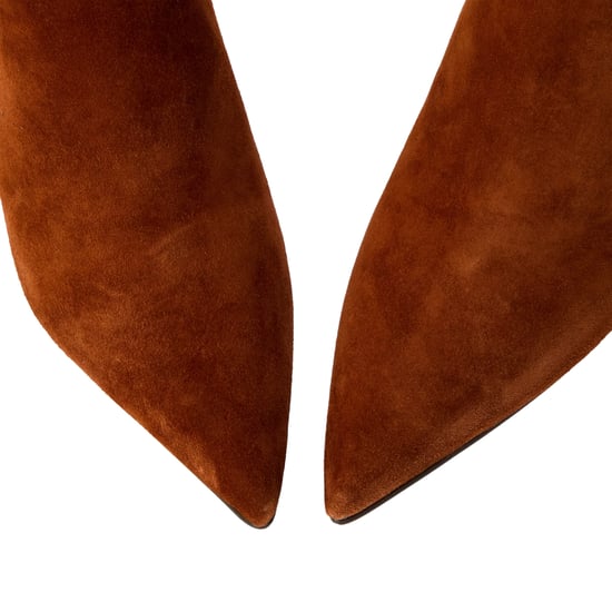 Steve Madden - "Sabine" Stiefeletten für Damen, Wildleder, Kitten Heel (Cognacfarbe) - Image 4