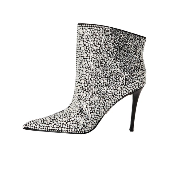 Steve Madden - "Sentinel" Strass Stiefeletten für Damen, Metallic, Hoher Pfennigabsatz (Silber) - Image 2