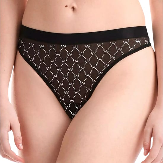 Wolford - Thong für Damen, Transparent (Schwarz) - Image 5
