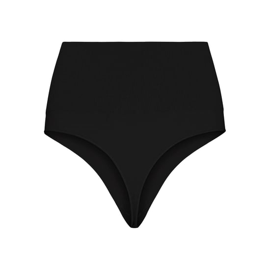 Mamalicious - "Mlilja" Thong für Damen, Hohes Bein (2er-Pack) (Schwarz/Pink) - Image 2