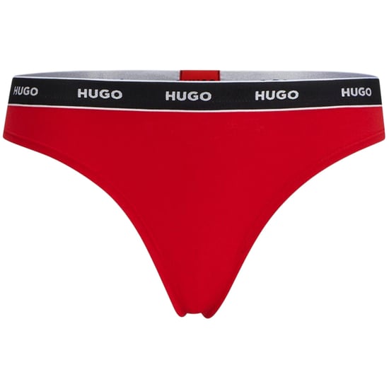 Hugo - Thong für Damen, Mittlere Bundhöhe, Regulär (Leuchtend Rot) - Image 2