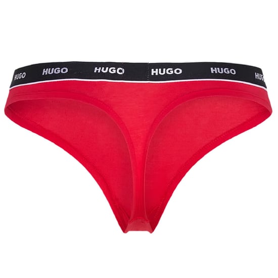 Hugo - Thong für Damen, Mittlere Bundhöhe, Regulär (Leuchtend Rot) - Image 3