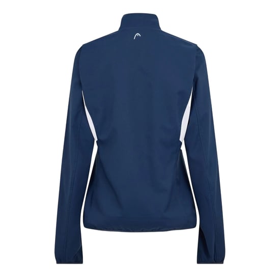 Head - "Club" Trainingsjacke für Damen, Durchgehender Reißverschluss (Dunkelblau) - Image 2