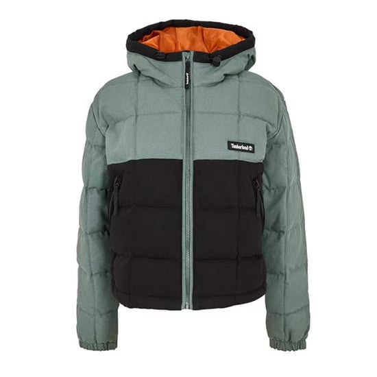 Timberland - Steppjacke für Damen, kurz geschnitten (Balsam Grün/Schwarz) - Image 1