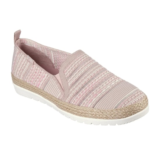 Skechers - "Twin Gore" Espadrillen für Damen, gewebter Stoff, Zum Anschlüpfen (Pink) - Image 5
