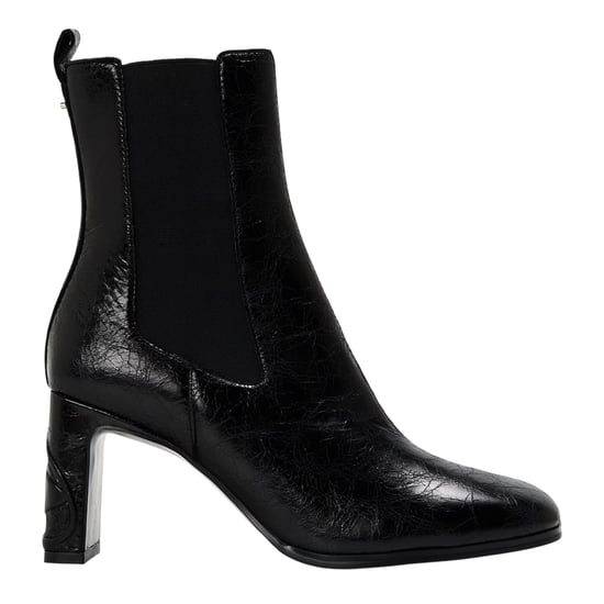 Diesel - "Giove" Strukturiert Stiefeletten für Damen, Blockabsatz (Schwarz) - Image 1