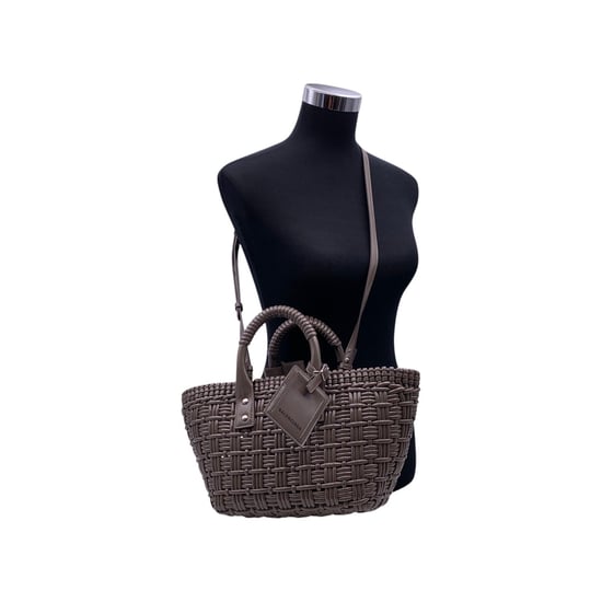 Balenciaga Kunststoff Einkaufstasche Bistro Panier - Image 2