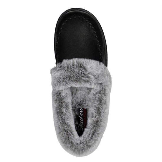 Skechers - "Cosy CampF" Hausschuhe für Damen, Leder (Schwarz) - Image 3