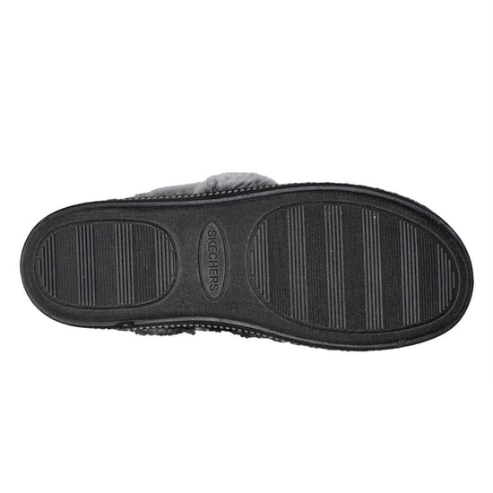 Skechers - "Cosy CampF" Hausschuhe für Damen, Leder (Schwarz) - Image 4