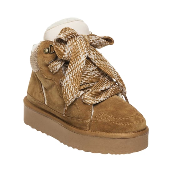Steve Madden - "Paci Checkboard" Stiefel für Damen, Wildleder (Kastanie/Wildleder) - Image 3