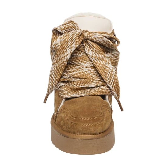 Steve Madden - "Paci Checkboard" Stiefel für Damen, Wildleder (Kastanie/Wildleder) - Image 4