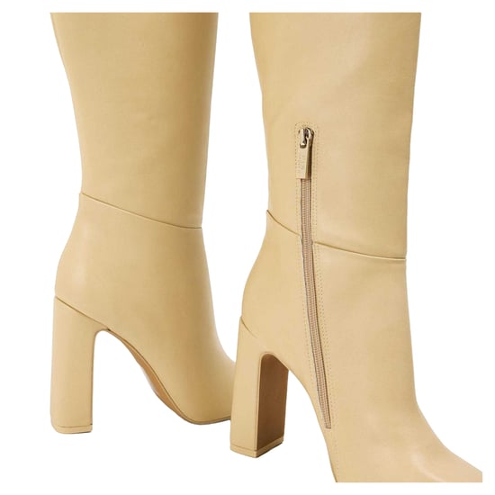 Steve Madden - Kniehohe Stiefel für Damen, Hoher Blockabsatz (Kokosmilch) - Image 4