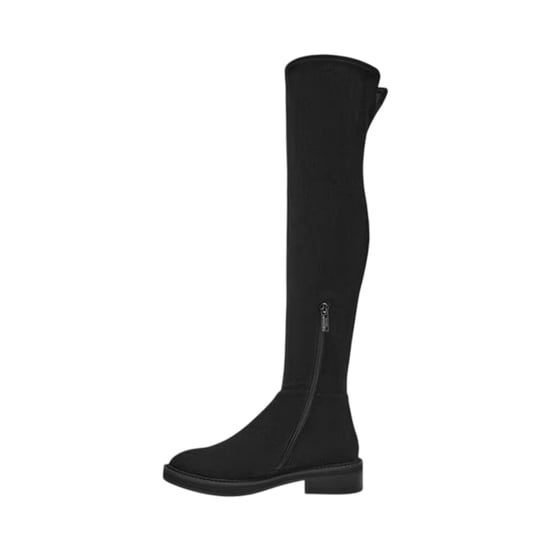 Steve Madden - Wasserstiefel für Damen, Wildleder, Flach (Schwarz) - Image 3