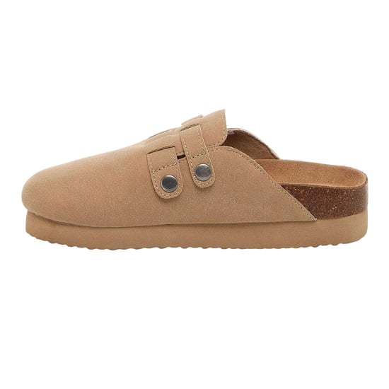Rocket Dog - "Abel Plus" Clogs für Damen, Wildleder, Plattform-Absatz (Braungrau) - Image 3