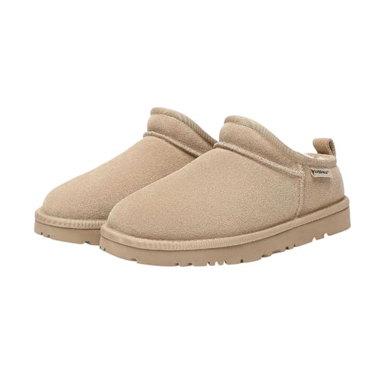 EverAu - Hausschuhe für Damen, Kuh Wildleder (Sand) - Image 4