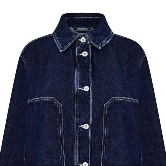 Hugo - Jeansjacke für Damen, Lang geschnitten (Marine Ausgeblichen) - Image 4