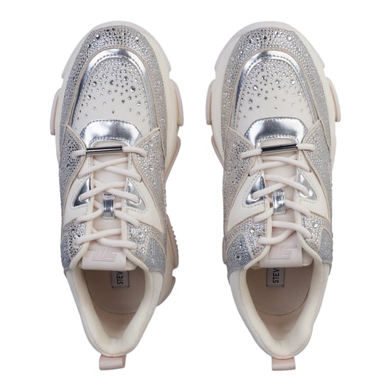 Steve Madden - "Privy" Verziert Sneaker für Damen (Münze/Silber) - Image 4