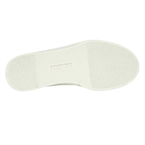 Skechers - "Edenlx Classic" Wirbel Sneaker für Kinder, Leder, Flach (Naturweiß/Bunt) - Image 3