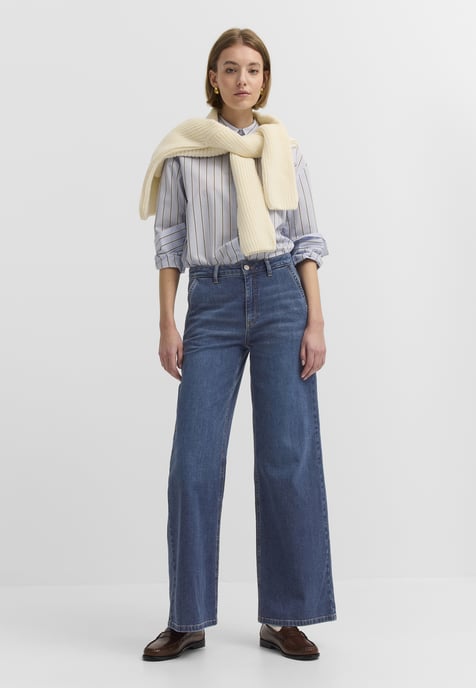 Bugatti Damen Jeans Baumwoll-Stretch Gerades Bein - Image 3