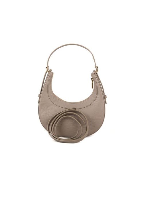 Coccinelle Mini Hobo Tasche Warmes Taupe - Image 3