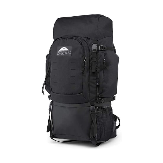 JanSport Far Out 55L Herren Rucksack für Wanderungen in Schwarz - Image 2