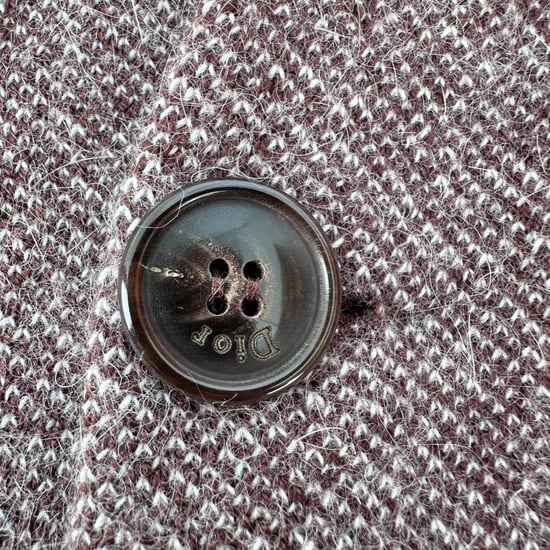 Christian Dior Strickjacke aus brauner Wolle - Image 5