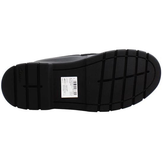 Clarks Branch Kinder Schwarz Schuhe - Image 5