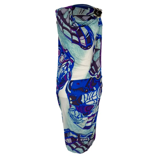 Emilio Pucci bedrucktes Midikleid aus mehrfarbiger Viskose - Image 1