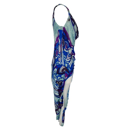 Emilio Pucci bedrucktes Midikleid aus mehrfarbiger Viskose - Image 3
