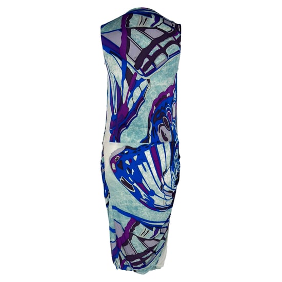 Emilio Pucci bedrucktes Midikleid aus mehrfarbiger Viskose - Image 5