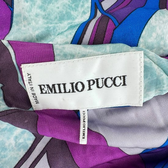 Emilio Pucci bedrucktes Midikleid aus mehrfarbiger Viskose - Image 6
