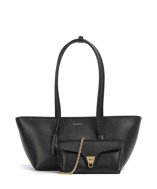 Coccinelle Schultertasche Schwarz - Image 2