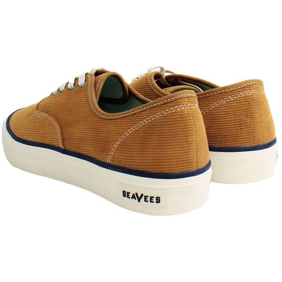 Seavees Legend Cordies Herren Braun Plimsolls - Image 3
